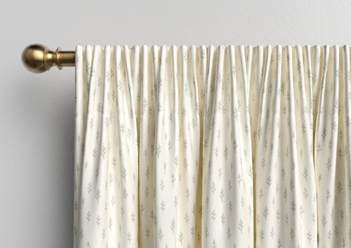 Rebecca, Bud Green - Made to Measure Curtains - Image 9